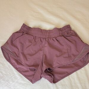 Women's Lululemon Mauve Athletic Shorts